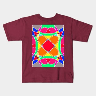 Third Abstract Face Kids T-Shirt